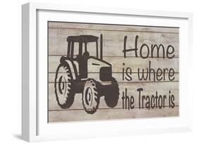 Home & Farm IV-Alonzo Saunders-Framed Art Print