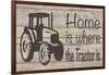 Home & Farm IV-Alonzo Saunders-Framed Art Print