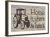 Home & Farm IV-Alonzo Saunders-Framed Art Print