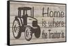 Home & Farm IV-Alonzo Saunders-Framed Stretched Canvas