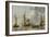 Home Fleet Saluting the State Barge-Jan Van De Cappelle-Framed Art Print