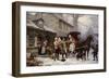 Home for Christmas, 1784-Jean Louis Gerome Ferris-Framed Giclee Print