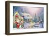 Home for Christmas-null-Framed Art Print
