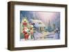 Home for Christmas-null-Framed Art Print