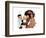 Home for Christmas-Norman Rockwell-Framed Giclee Print