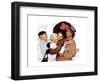 Home for Christmas-Norman Rockwell-Framed Giclee Print