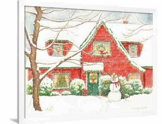 Home for Christmas-Gwendolyn Babbitt-Framed Art Print