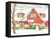 Home for Christmas-Gwendolyn Babbitt-Framed Stretched Canvas