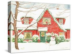 Home for Christmas-Gwendolyn Babbitt-Stretched Canvas