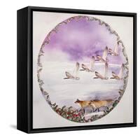 Home for Christmas-Suzi Kennett-Framed Stretched Canvas