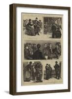 Home for News-Boys in the Metropolis-Francis S. Walker-Framed Giclee Print