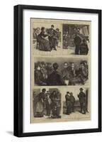 Home for News-Boys in the Metropolis-Francis S. Walker-Framed Giclee Print