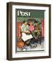 "Home for Thanksgiving" Saturday Evening Post Cover, November 24,1945-Norman Rockwell-Framed Giclee Print