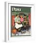 "Home for Thanksgiving" Saturday Evening Post Cover, November 24,1945-Norman Rockwell-Framed Giclee Print