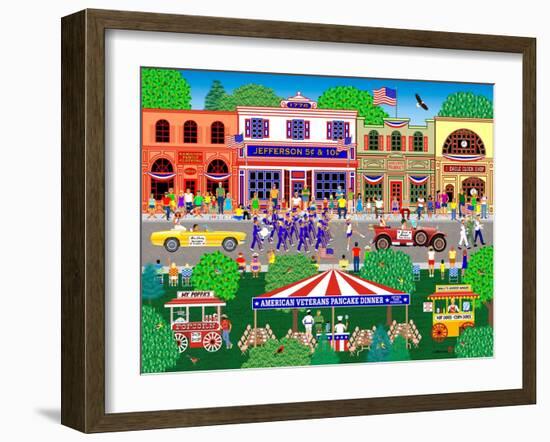 Home for the 4th of July-Mark Frost-Framed Giclee Print