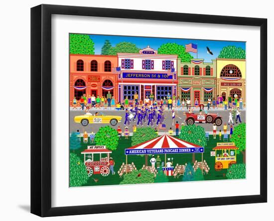 Home for the 4th of July-Mark Frost-Framed Giclee Print