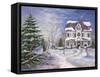 Home for the Holidays-Todd Williams-Framed Stretched Canvas
