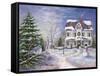 Home for the Holidays-Todd Williams-Framed Stretched Canvas