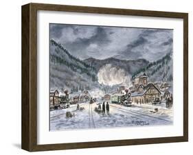 Home For The Holidays-Stanton Manolakas-Framed Giclee Print