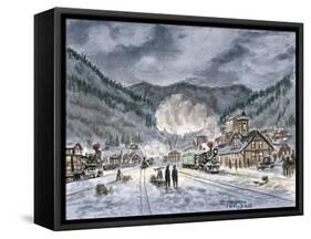 Home For The Holidays-Stanton Manolakas-Framed Stretched Canvas