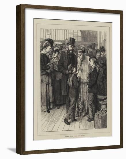 Home for the Holidays-Charles Green-Framed Giclee Print