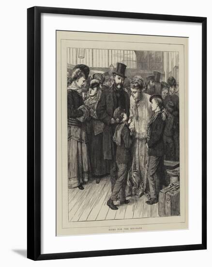 Home for the Holidays-Charles Green-Framed Giclee Print