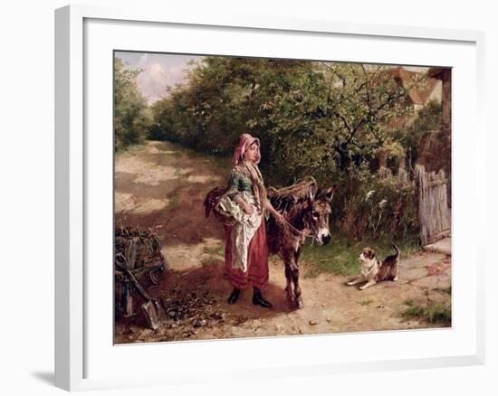 Home from Market-Edgar Bundy-Framed Giclee Print