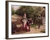 Home from Market-Edgar Bundy-Framed Giclee Print