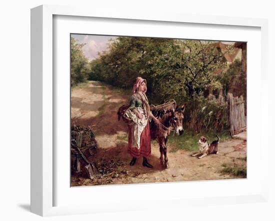 Home from Market-Edgar Bundy-Framed Giclee Print