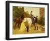 Home from Riding-Otto Bache-Framed Giclee Print