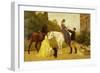 Home from Riding-Otto Bache-Framed Giclee Print