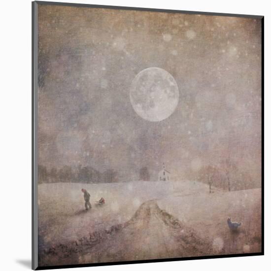 Home From Sledding-Dawne Polis-Mounted Art Print