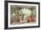 Home from the Brook, the Lucky Fishermen-Currier & Ives-Framed Giclee Print