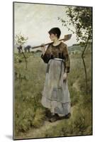 Home from the Fields-Charles Sprague Pearce-Mounted Giclee Print