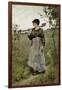 Home from the Fields-Charles Sprague Pearce-Framed Giclee Print