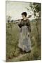 Home from the Fields-Charles Sprague Pearce-Mounted Giclee Print