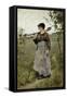 Home from the Fields-Charles Sprague Pearce-Framed Stretched Canvas