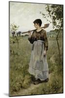 Home from the Fields-Charles Sprague Pearce-Mounted Giclee Print