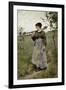 Home from the Fields-Charles Sprague Pearce-Framed Premium Giclee Print