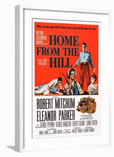 Home from the Hill-null-Framed Art Print