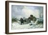 Home from the Market with the Christmas Holly-Thomas Smythe-Framed Giclee Print