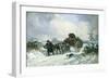 Home from the Market with the Christmas Holly-Thomas Smythe-Framed Giclee Print