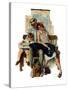 "Home from Vacation", September 13,1930-Norman Rockwell-Stretched Canvas