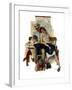 "Home from Vacation", September 13,1930-Norman Rockwell-Framed Giclee Print