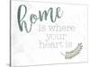 Home Heart-Milli Villa-Stretched Canvas