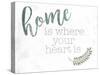 Home Heart-Milli Villa-Stretched Canvas