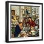 "Home Improvement", December 5, 1953-Stevan Dohanos-Framed Giclee Print