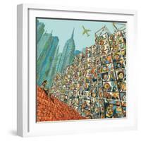 Home in Mind-HR-FM-Framed Art Print