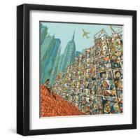 Home in Mind-HR-FM-Framed Art Print