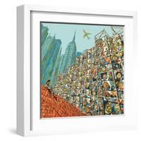 Home in Mind-HR-FM-Framed Art Print